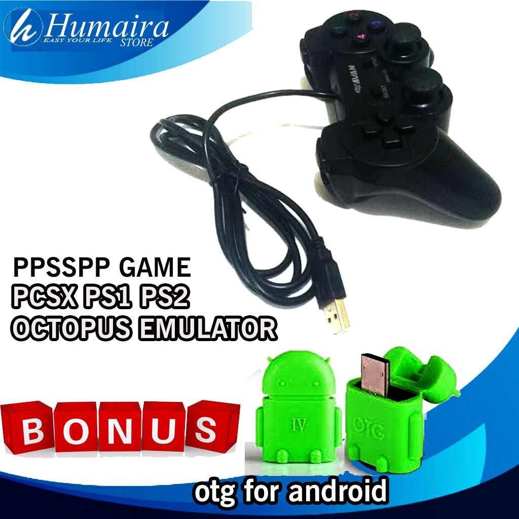 Stik Pc Game Pad Single Stick Joystick-Pc Laptop-Stik Handphone - Joystik - Gamepad - Stik Ppsspp Ga