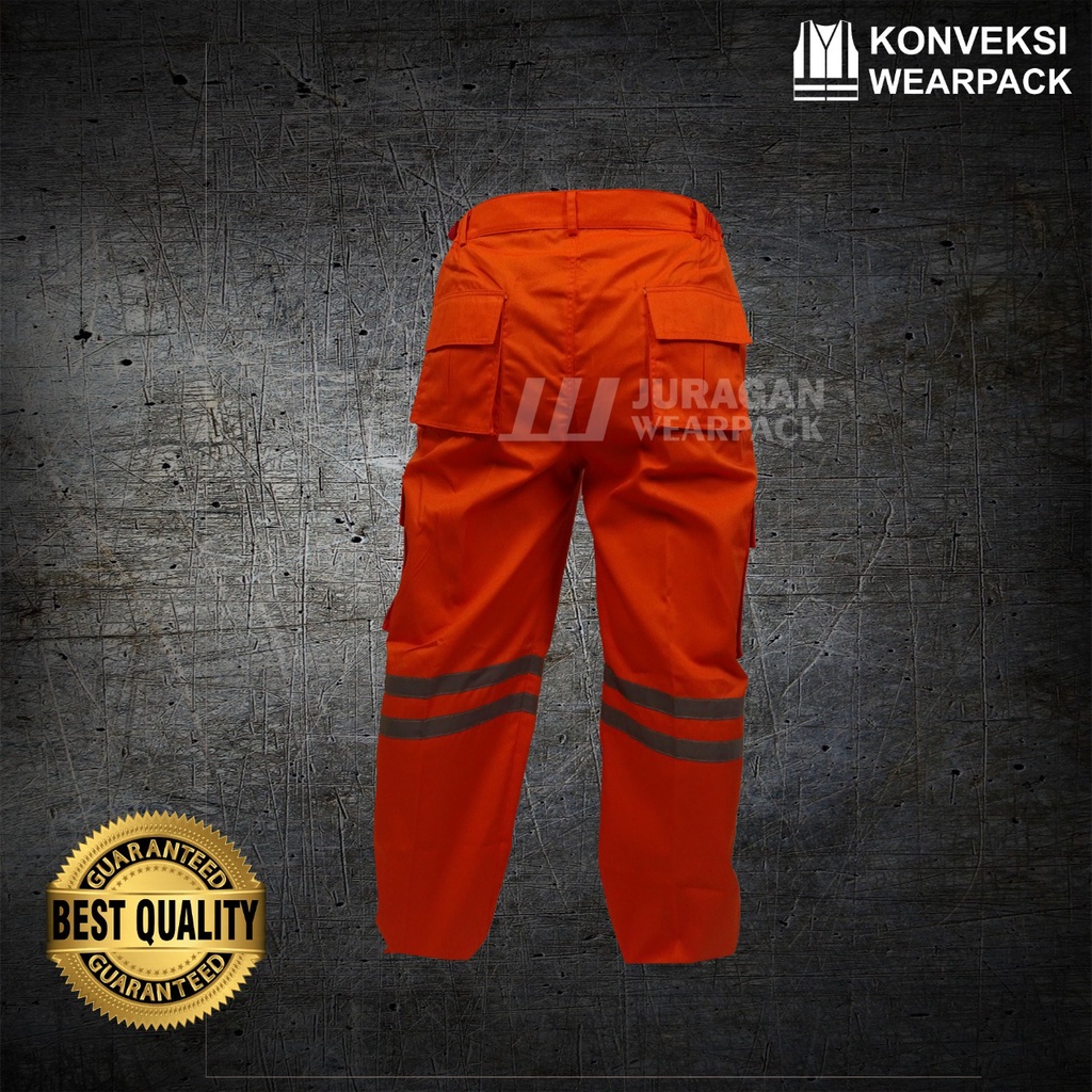 Celana Wearpack Safety Warna Orange