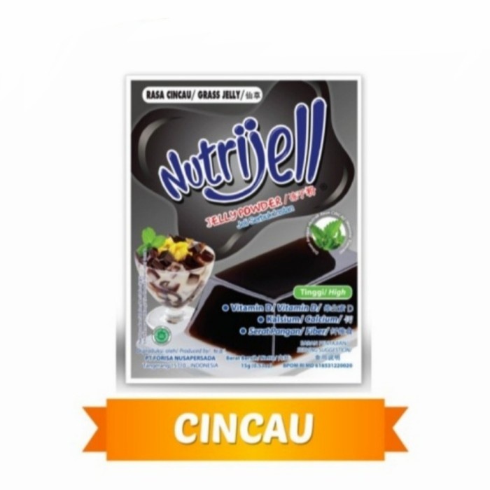 

54ekh Nutrijel Nutrijell Cincau Grass Jelly Grassjelly 10Gram 10 Gram 60J