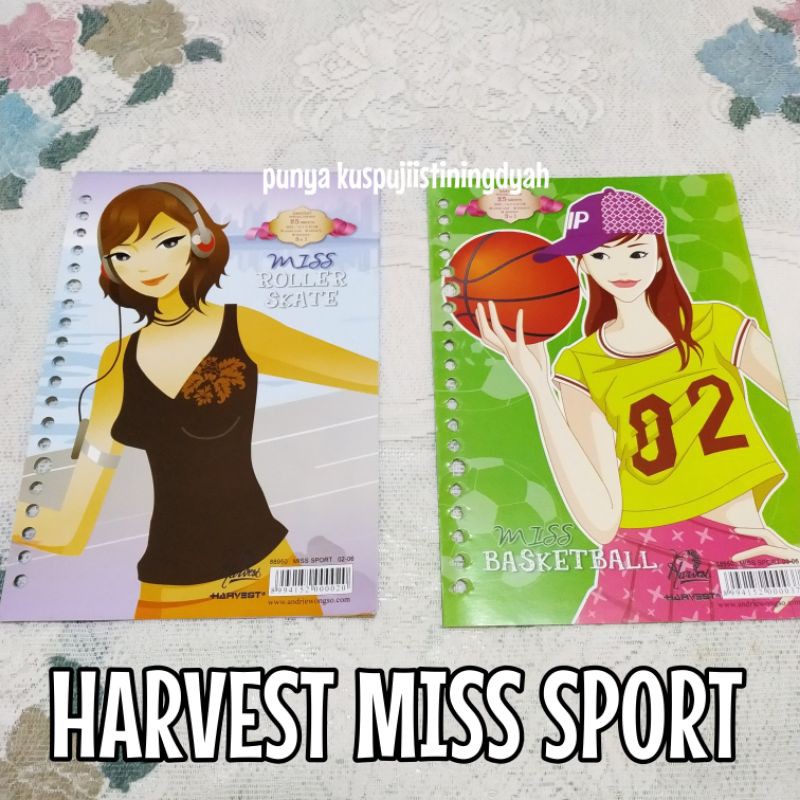 Binder Harvest Langka Miss Sport