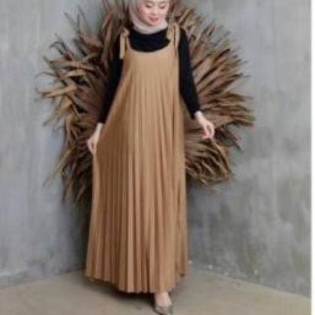 GROSIR OVERAL PLISKET TALI ROK OVERAL ROK PLISKET OVERAL POLOS TERBARU