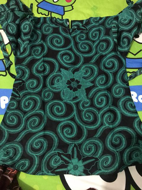 Atasan Batik Dolby Dolbi Dobby Doby Tenun Sutra Tulis Halus Katun Atbm Baron ,sarombit Atasan