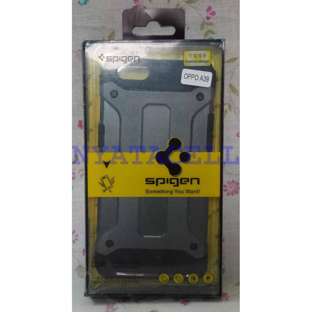NEW SPIGEN TOUGH ARMOR OPPO A39 IRON/RUGGED/CASE/TA TECH/MAN/CARBON/NEO 10 MILENIA