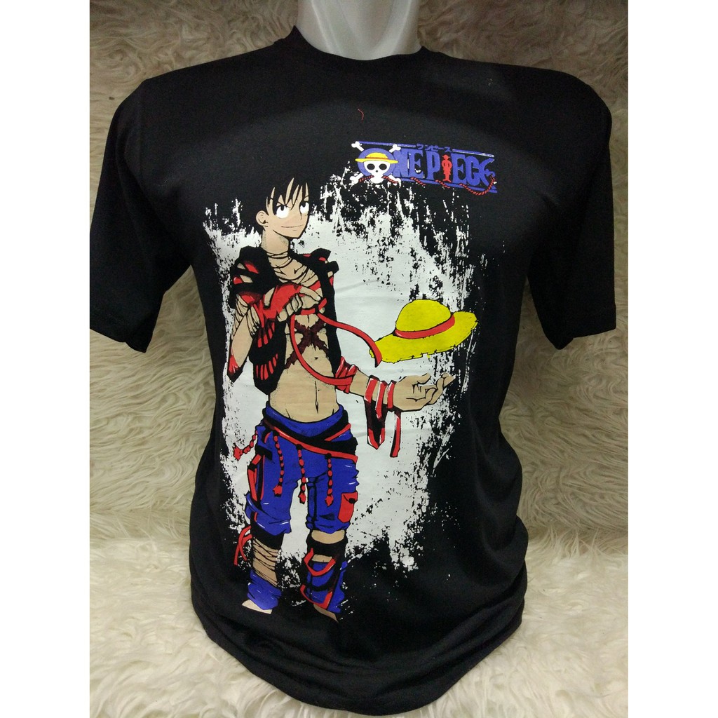 Baju anime - Kaos Anime One Piece Lengan pendek 01