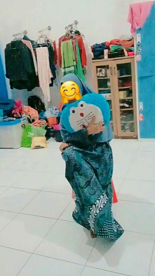 Batik Couple Keluarga Sania Ruffle Ori Ndoro Jowi Dnt Dimensi Abu