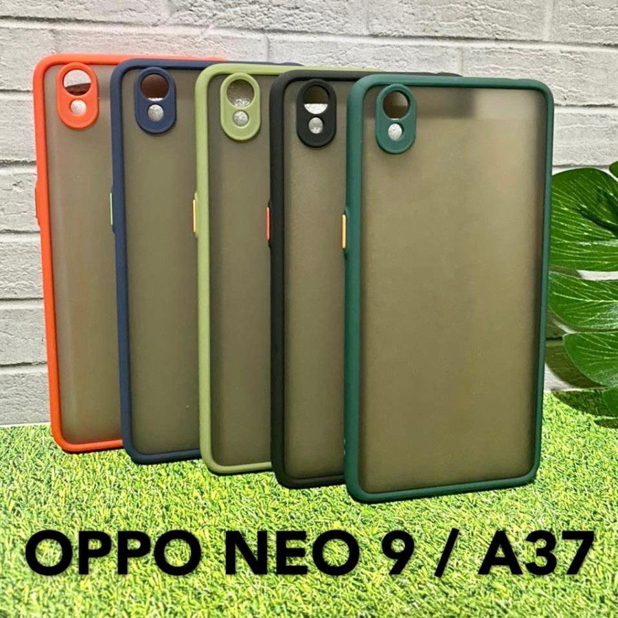 CASE MATTE OPPO NEO 9 OPPO A37 TRANSPARAN FUZE MACARON MY CHOICE - FA