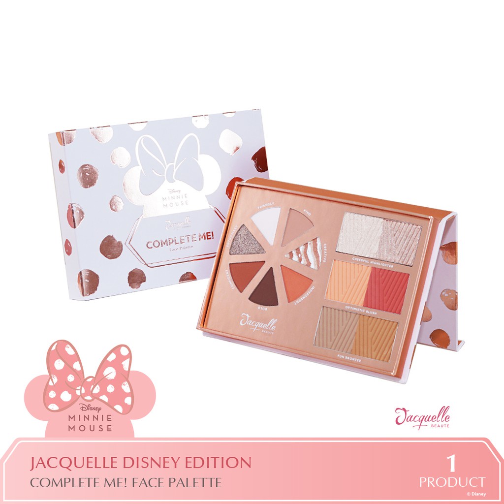 [BPOM] Jacquelle Complete Me! Face Palette - Disney Minnie Mouse Edition