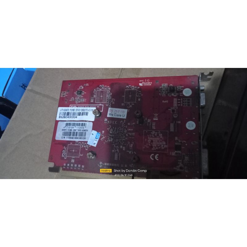 vga DA hd4670 512mb 128bit ddr3