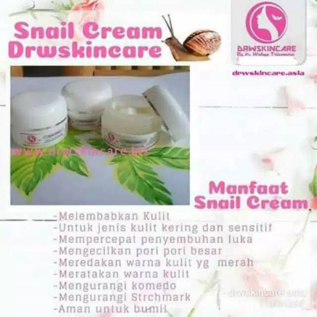 Snail cream Drw skincare