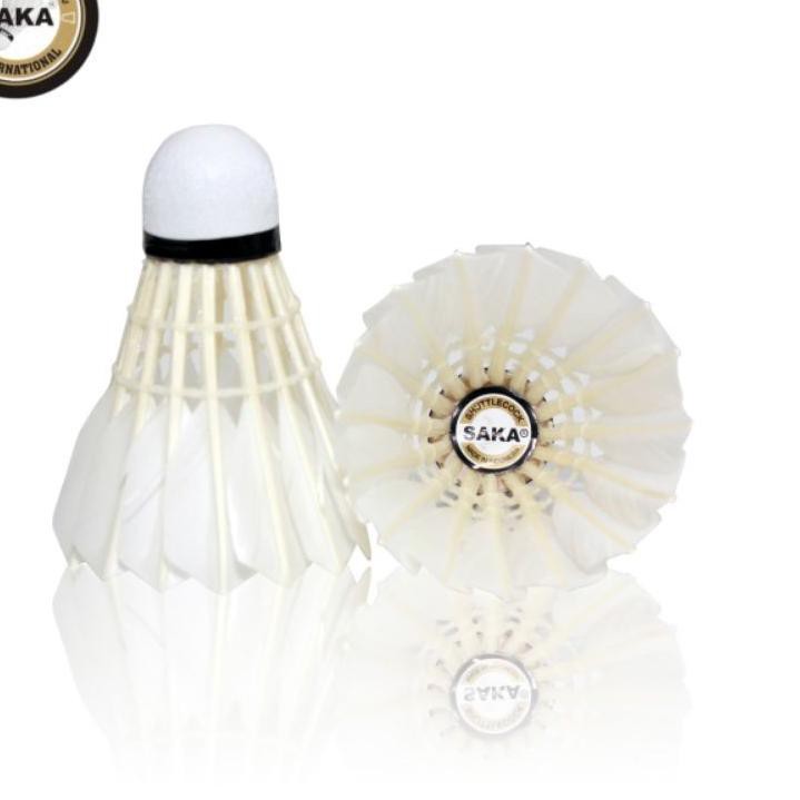 ⅍ SAKA Badminton Shuttlecock Hitam / Kok Bulutangkis ✳