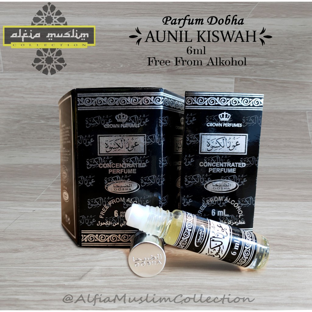 Parfum Dobha Aunil Kiswah 6 Ml 1 Bok Isi 6 Pcs