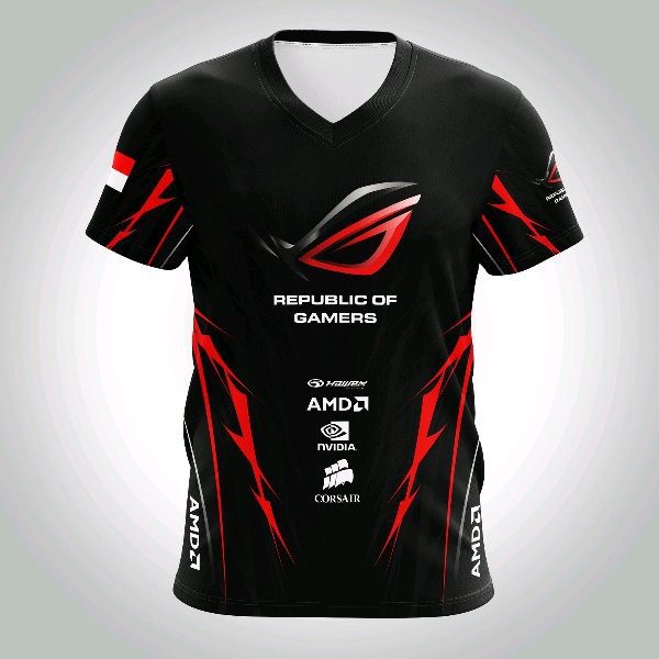 TERLARISS Jersey Gaming Custom Nama & Team  AP CUSTOM