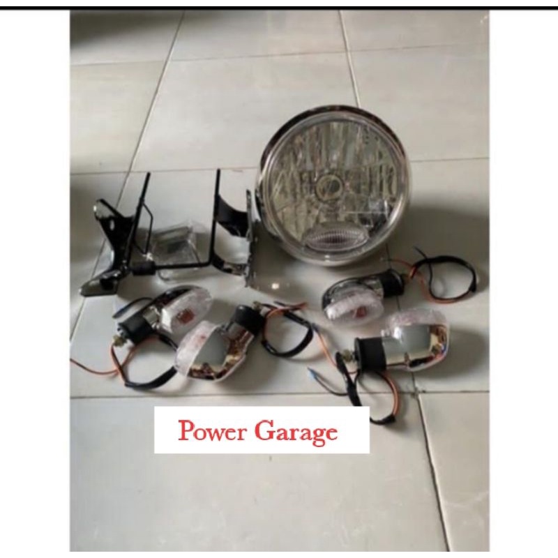 Lampu Set Bulat RX-King / Vixion / Scoopy Tebal