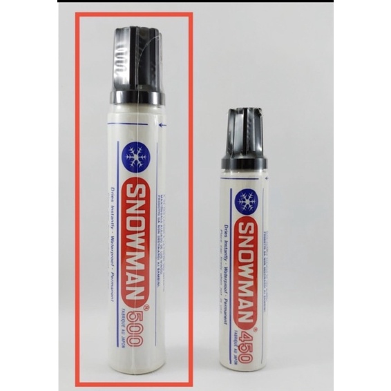 ( Ecer ) SNOWMAN ARTLINE 70 - SPIDOL PERMANEN - PERMANENT MARKER BG12 / G12 WHITE / JUMBO 500 HITAM BIRU MERAH - RED BLUE BLACK / PAINT MARKER SILVER