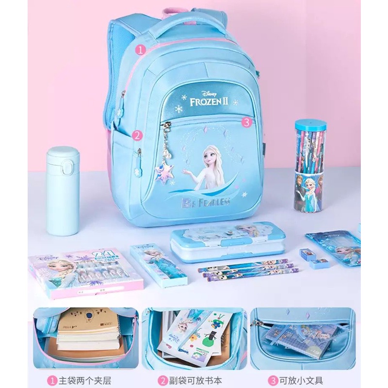 rasta_bags17 - Tas Anak Frozen Series Two / tas / tas anak sekolah SD perempuan / tas anak SD / tas anak Karakter / Tas anak cewe / tas anak perempuan /