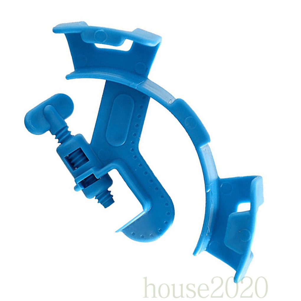 2pcs Klip Holder Selang Air Adjustable Untuk Akuarium/Tangki Ikan