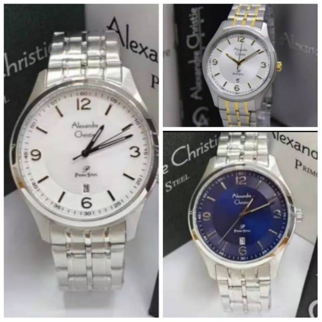 Jam Tangan Alexandre Christie 1010 Pria Original