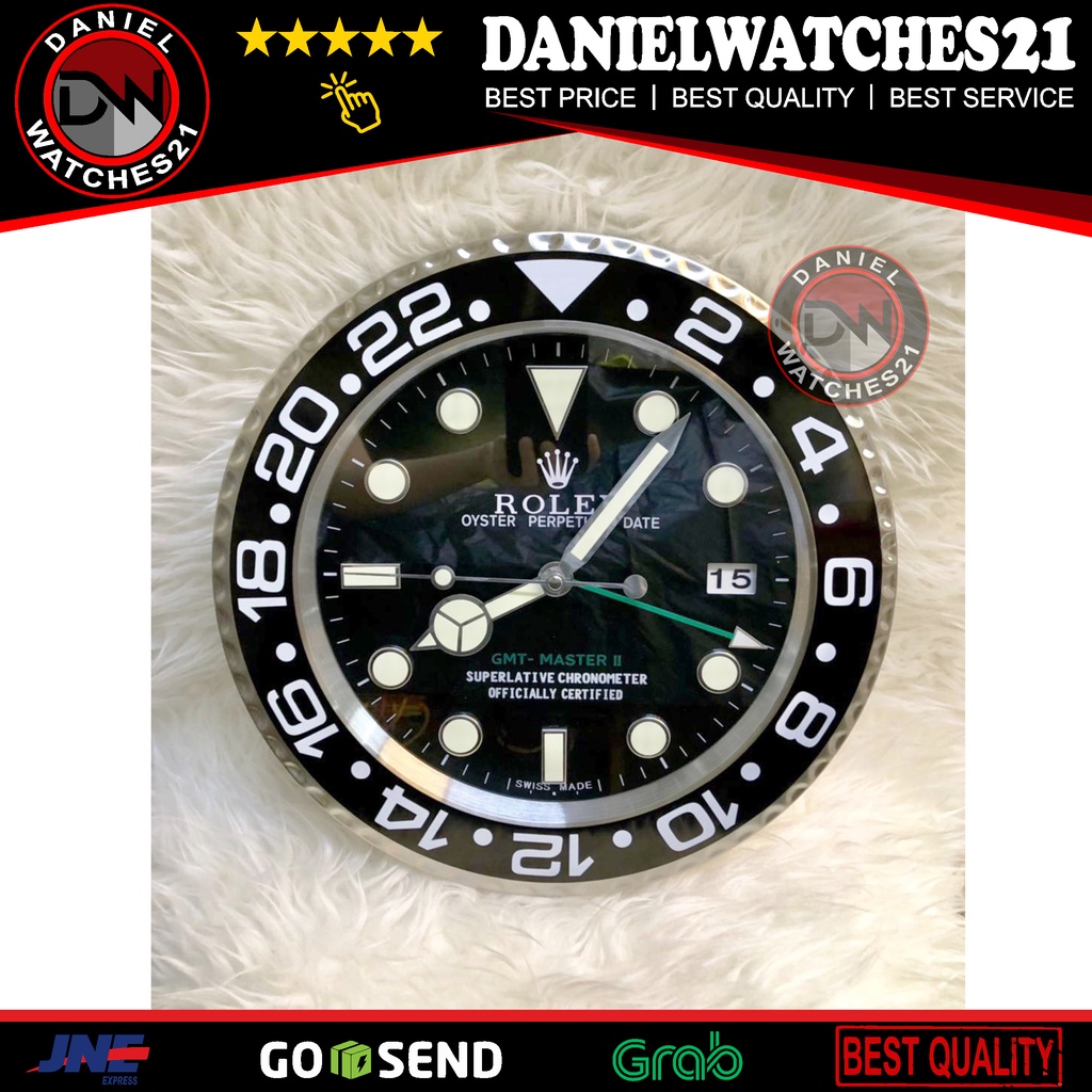 JAM DINDING RL GMT MASTER II BLACK
