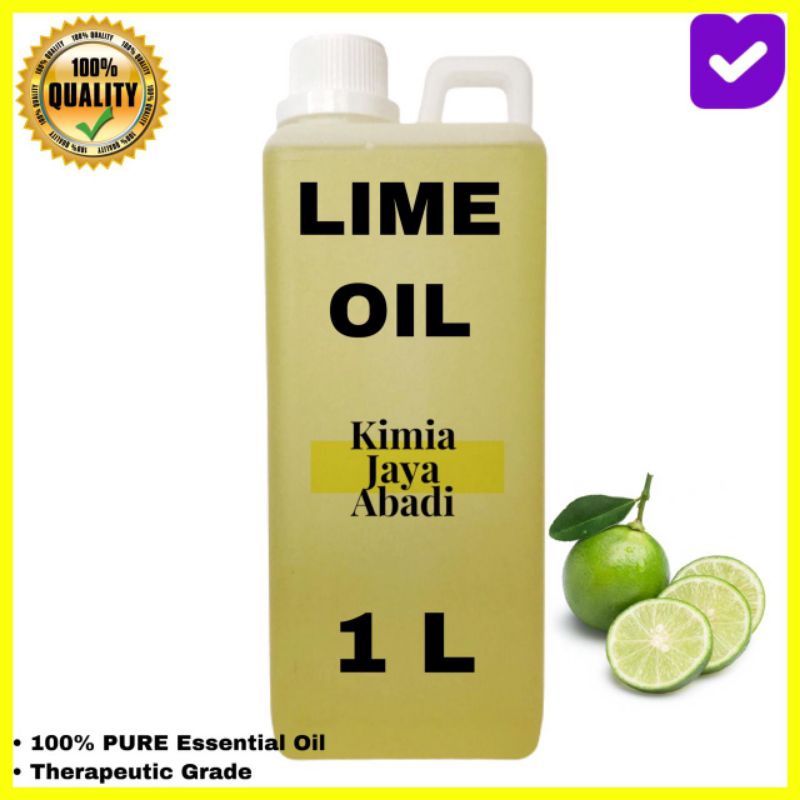 Minyak Atsiri Jeruk Nipis Lime Essential Oil 1 Liter