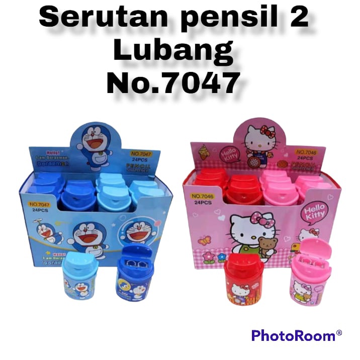 

RAUTAN PENSIL 7047 2 LUBANG KARAKTER KARTUN/ SERUTAN PENSIL. MURAH