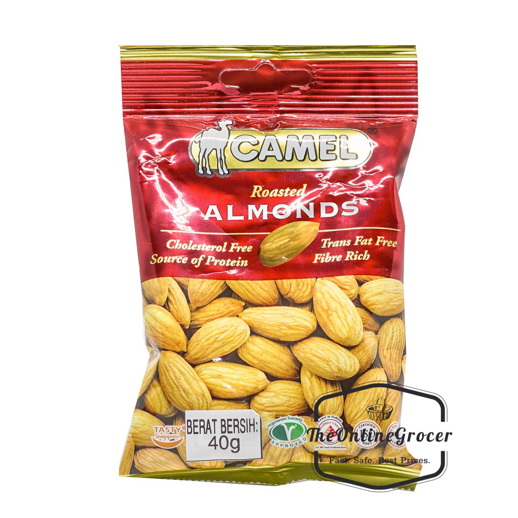 

Camel Roasted Almonds 40gr – Kacang Almond Panggang