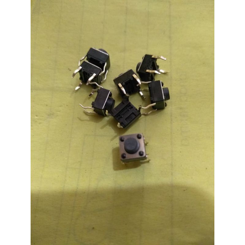 Tactile Switch 6x6x4.3mm Tombol Saklar Kecil 4 Pin