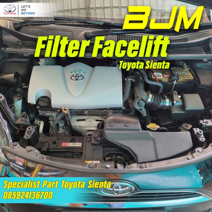 {BEKAS} filter udara sienta facelift fullset Berkualitas