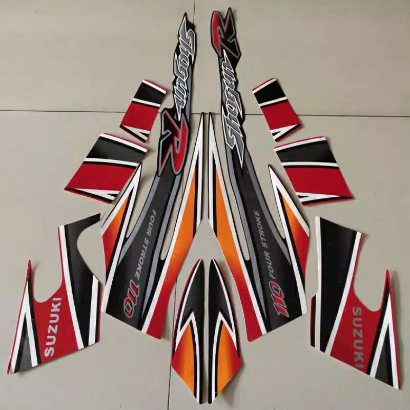 striping suzuki shogun R 110 2003