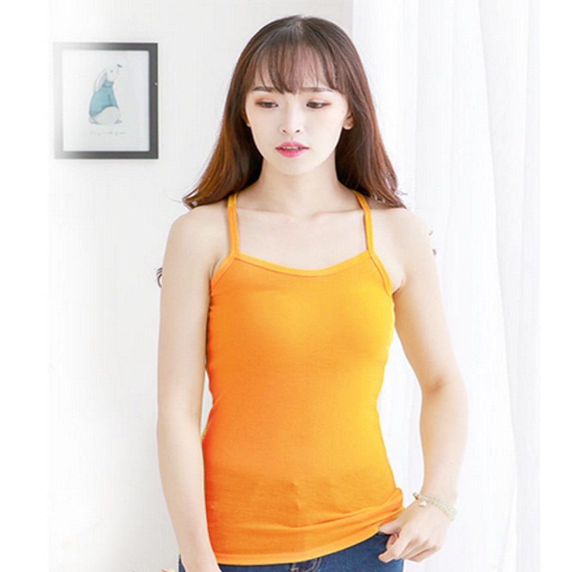 KAOS WANITA SINGLET JUMBO PREMIUM