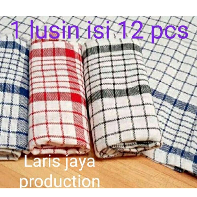 Jual Lap Piring Serbet Katun Serbaguna Isi Pcs Shopee Indonesia