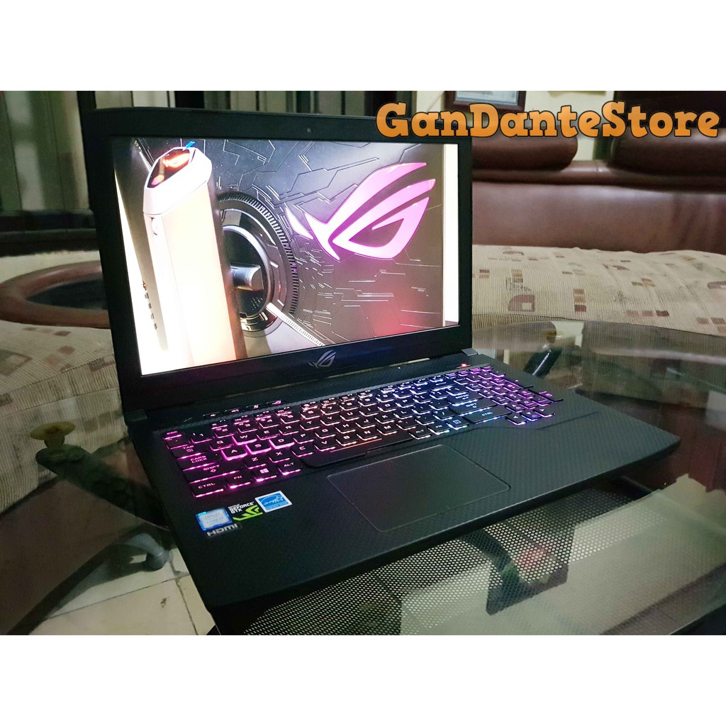 Asus ROG STRIX GL503VD Gaming Desain i7 GTX 1050 12 GB Total VRAM Dual Graphics || not Zephyrus G14 