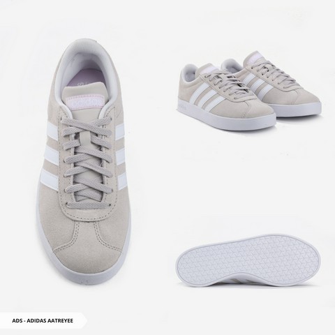 Sepatu Adidas VL Court 2.0 Sneakers Wanita Ori