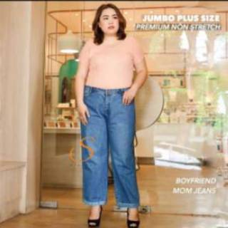  CELANA BOYFRIEND JUMBO  SIZE 31 34 Shopee Indonesia