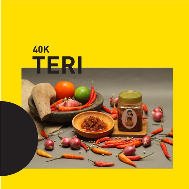 

Sambal homemade dengan 3 pilihan Rica,ROA & Teri