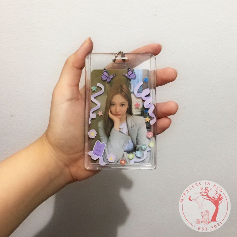 ACRYLIC ID CARD CASE / UNTUK PC KPOP DAN ID CARD [OPEN FOR RESELLER]