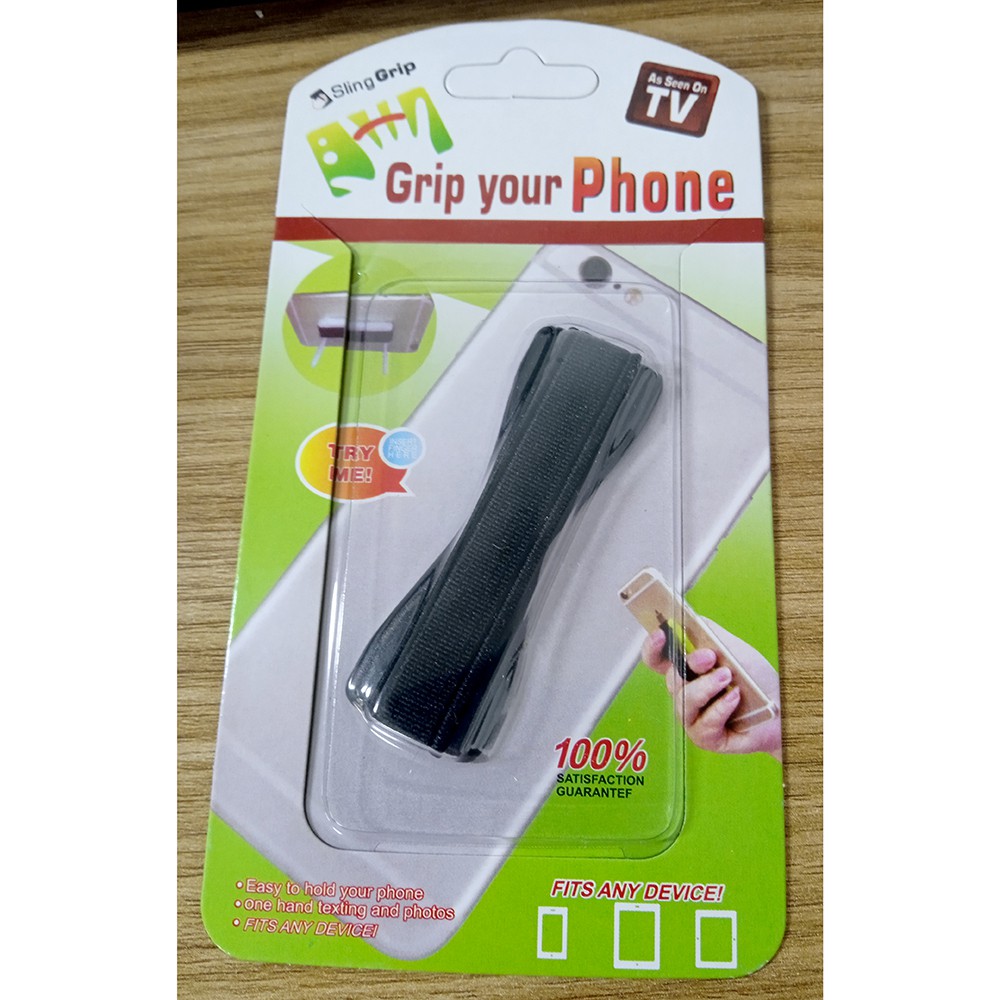 Holder Smartphone Jari Anti Slip - OMSCH1BK Black