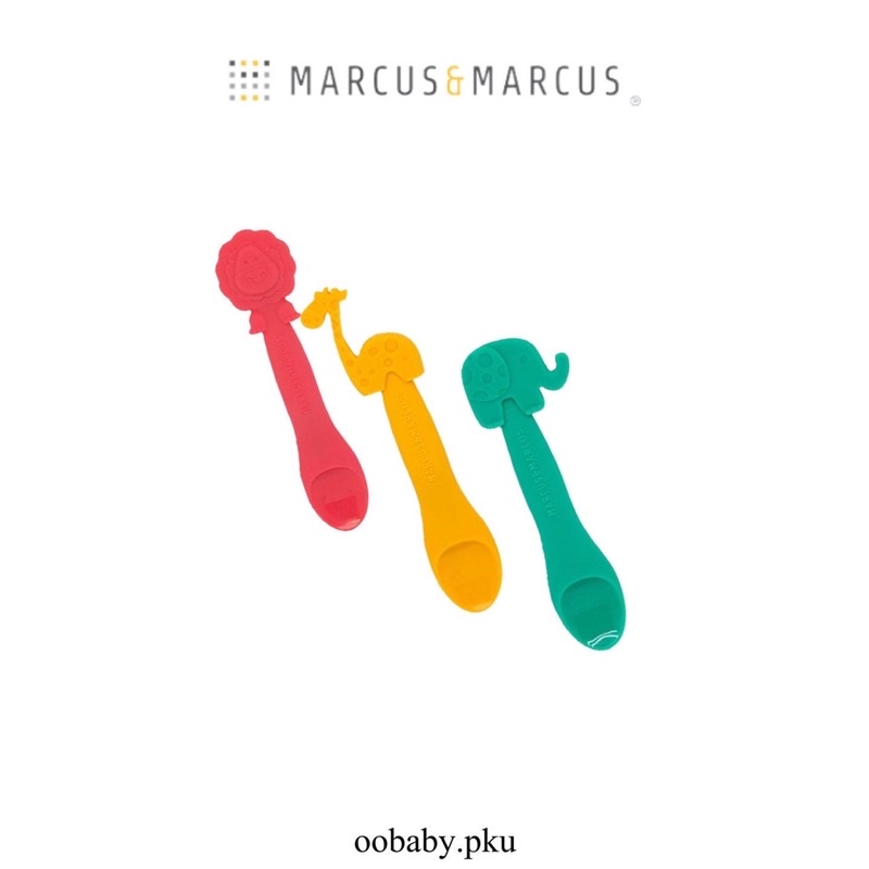 Marcus &amp; Marcus silicone feeding spoon