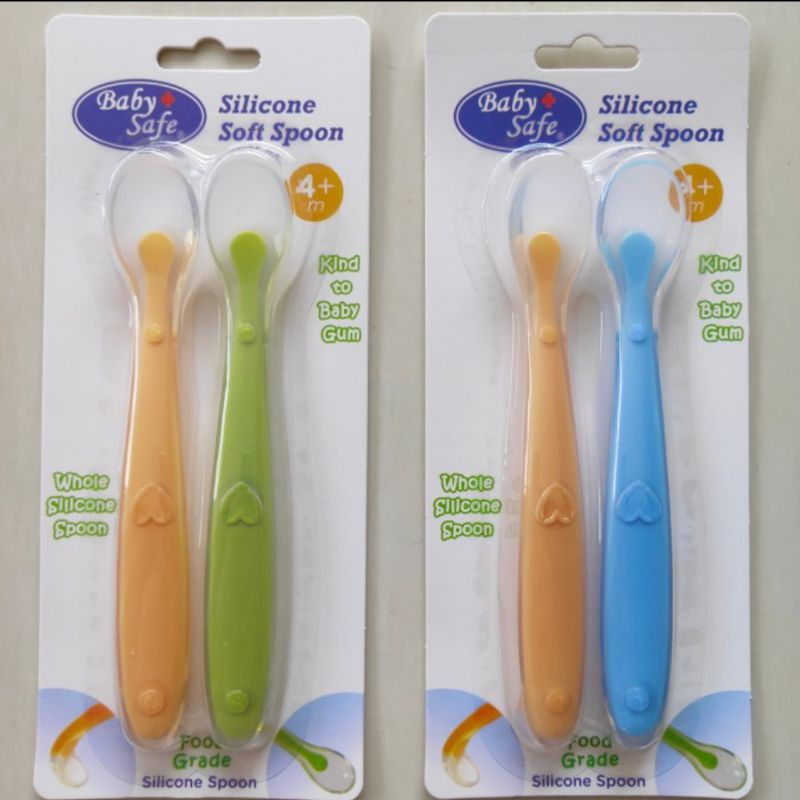 Baby Safe Silicone Soft Spoon