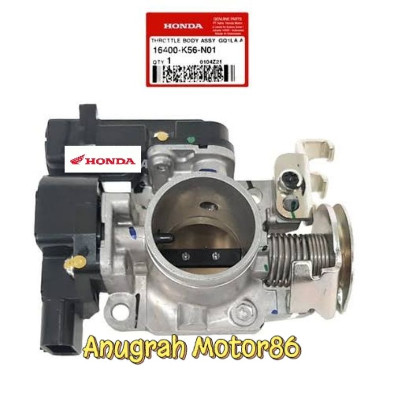 16400-K56-N01 Throttle Body Assy Karburator CB150R CBR 150R Supra GTR Sonic Asli Honda