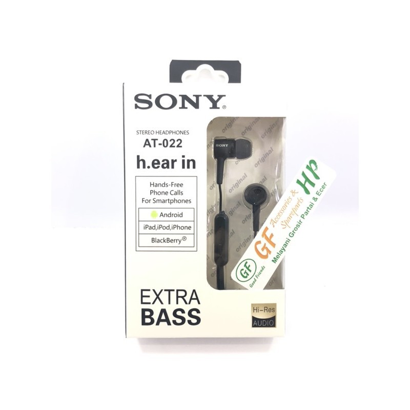 lion king Handsfree Sony AT-022 / Headset AT022 / Earphone Sony AT-022