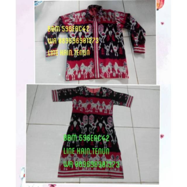 Couple tenun sumba elegan