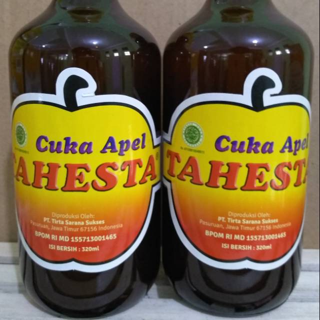 cuka apel tahesta halal mui