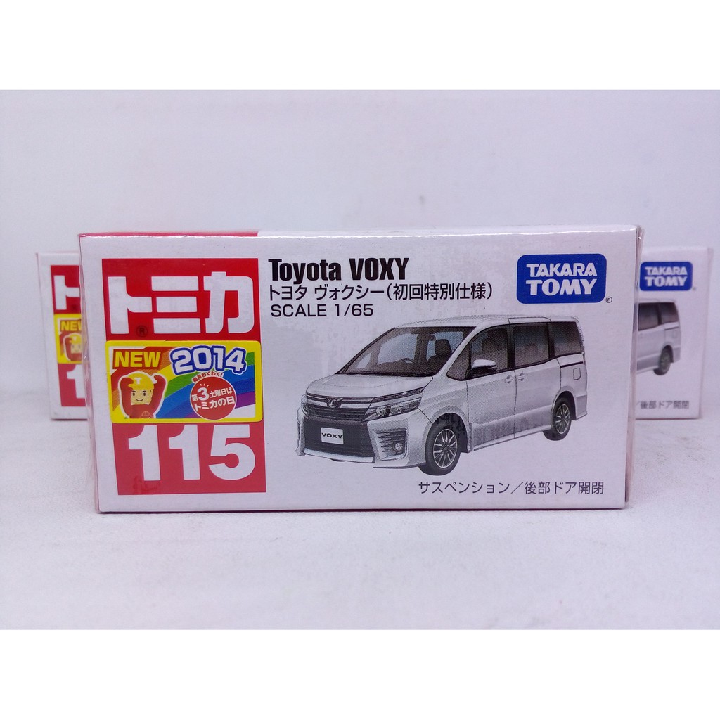 Tomica Reguler No 115 Miniatur Mobil Toyota VOXY Diecast Takara Tomy Harga Murah