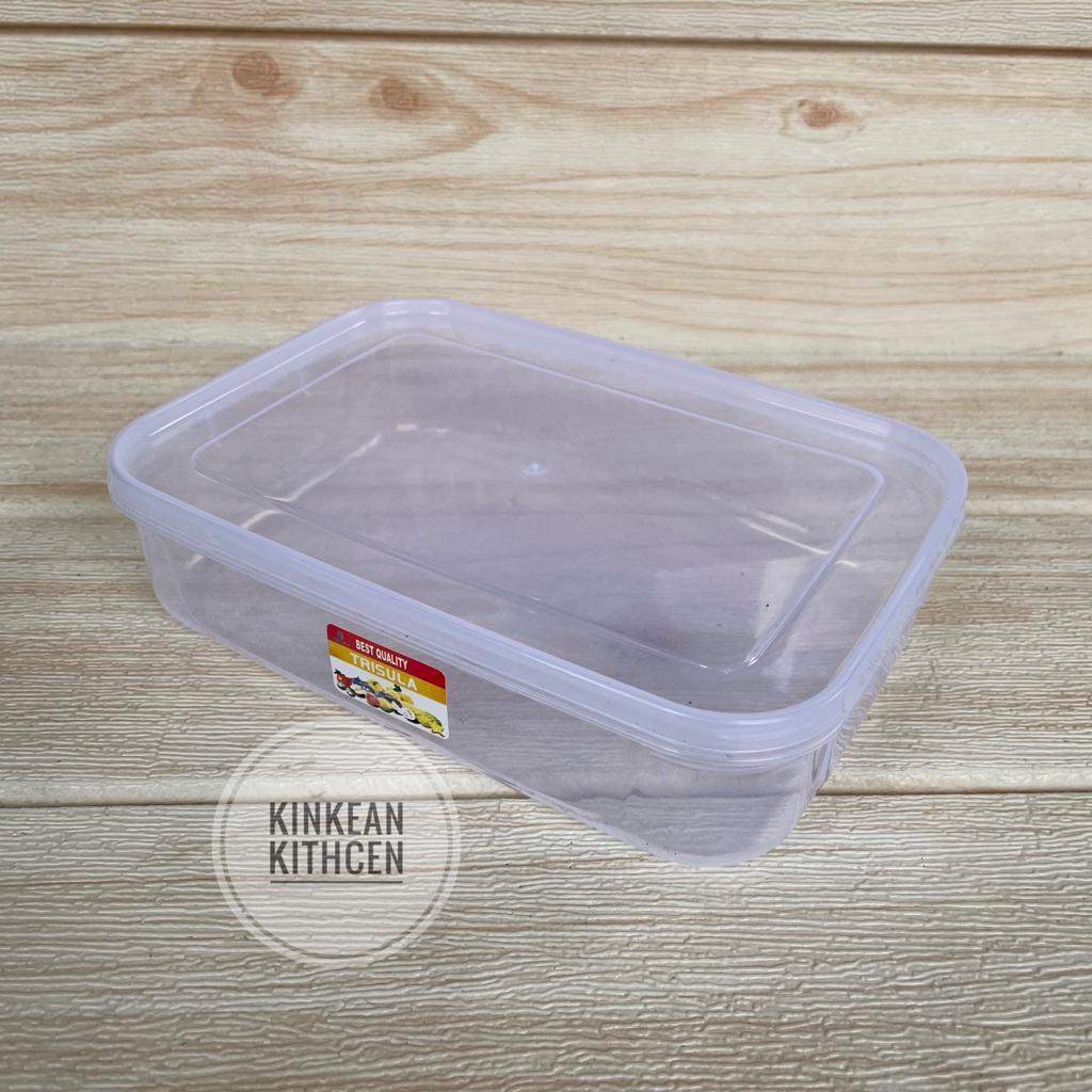 Toples Plastik Bening/Food Box Trisula 900ml