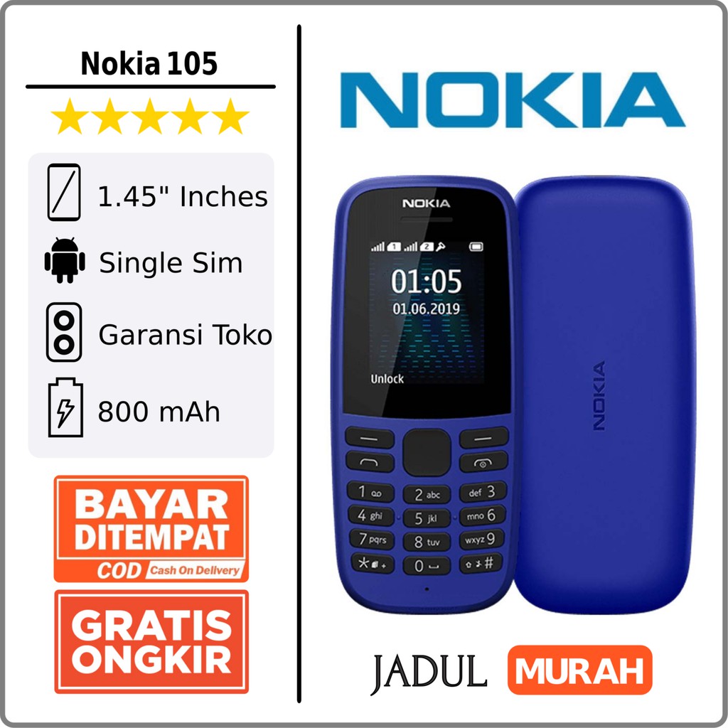 hp jadul murah nokia 105 new