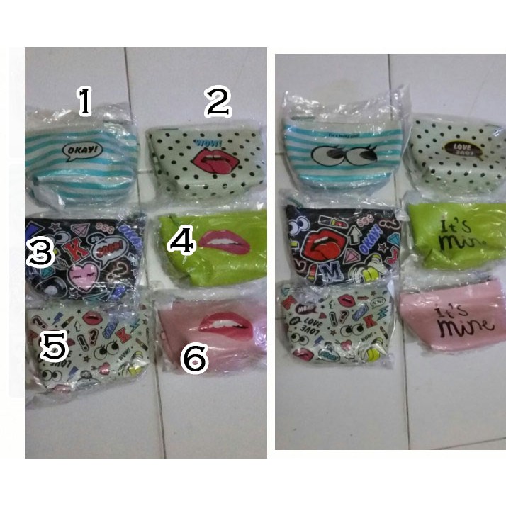 Dompet Tas Kosmetik Makeup Multifungsi Travel Wisata ANEKA MOTIF-GN40