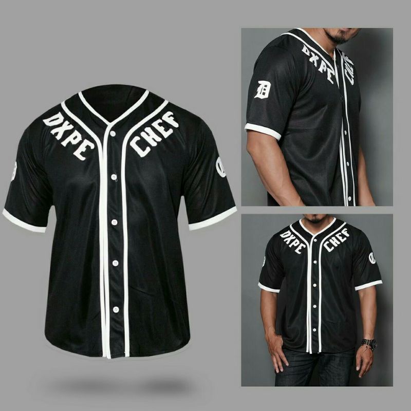 kaos jersey baseball DXPE variasi premium