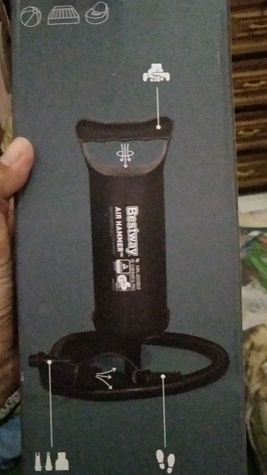 Pompa Tabung Bestway 12 Inchi - Pompa Kasur Angin - Pompa Kolam Renang - Pompa Ban Renang