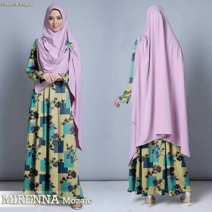 01 Mirena Syari Purple Bagus Termurah
