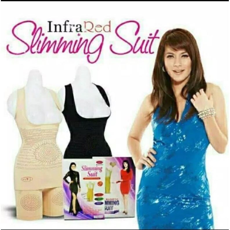 Kozuii Slimming Suit Jaco 1 Paket Warna Cream Ion Magnetic/Infra Red/Korset Celana Pelangsing Tubuh 